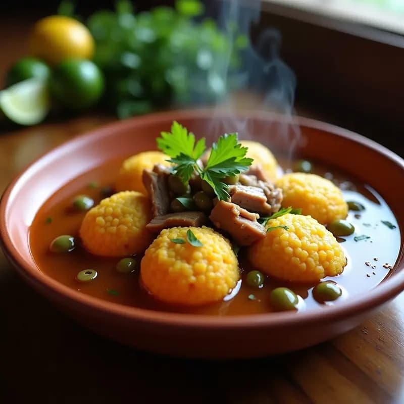 Mofongo Puertorriqueño de Yuca y Cerdo: Receta Tradicional en Olla Exprés