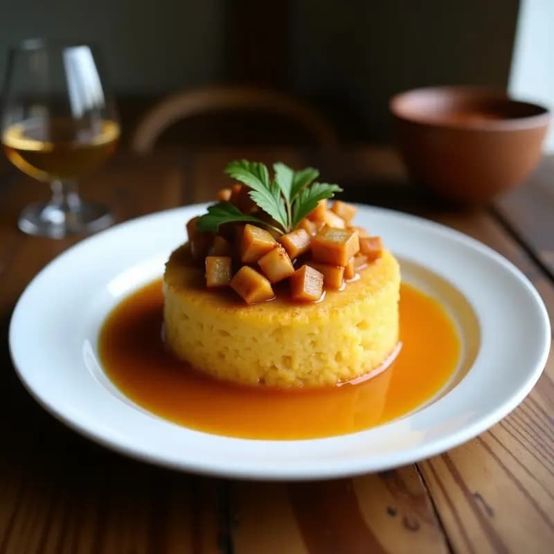 Mofongo Puertorriqueño con Tofu Frito y Ají Dulce: Receta Sin Gluten y Alta en Sabor
