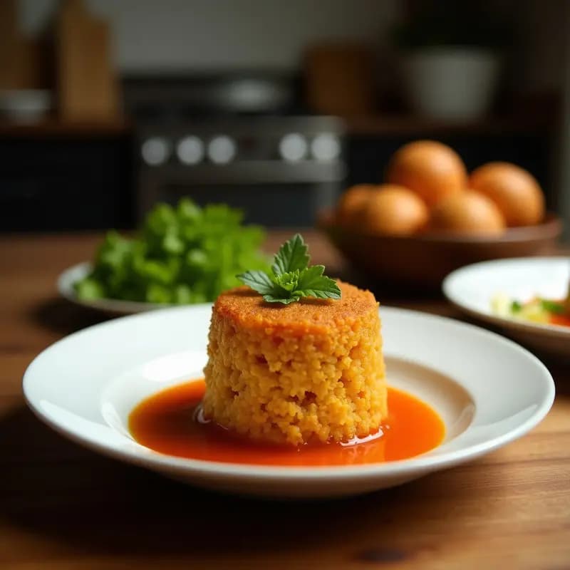 Mofongo de Yautía y Chicharrón de Coco: Receta Puertorriqueña Keto y Sin Harina