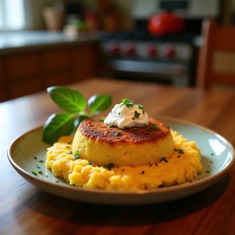 Mofongo Puertorriqueño de Yautía y Chicharrón de Coco: Receta Tradicional Vegana