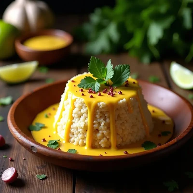 Mofongo de Yautía y Cologne con Garlic Moi: Receta Puertorriqueña Vegana y Sin Gluten