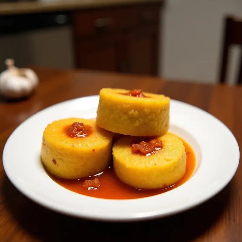 Mofongo de Yuca y Chili con Garlic: Receta Puertorriqueña Sin Gluten y Picante