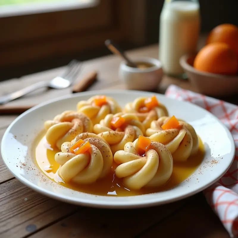 Mohnnudeln Austriacos con Semillas de Amapola y Canela: Postre Tradicional Sin Horno