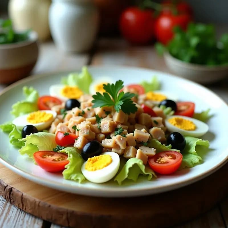 Mojete con Atún y Huevos Duros: Ensalada Murciana Fresca y Sabrosa