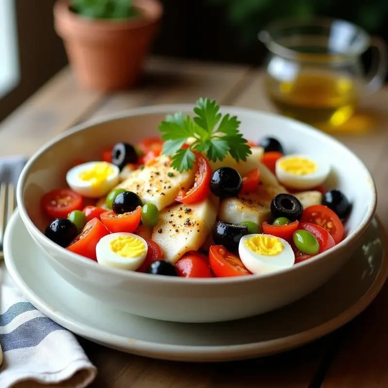 Mojete de Bacalao con Pimientos Asados: Entrante Murciano Fresco y Sabroso