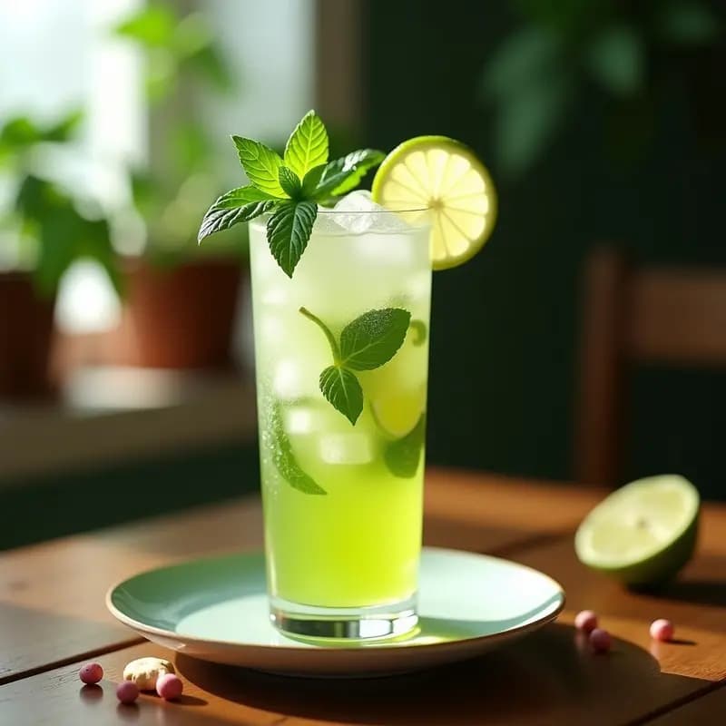 Mojito Cubano sin Azúcar con Stevia: Cóctel Refrescante y Light