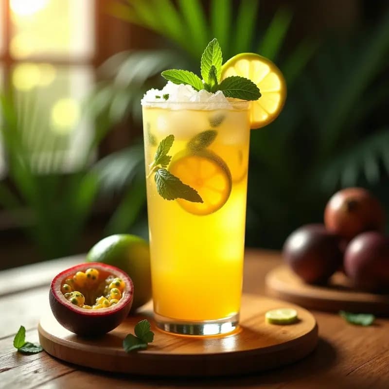 Mojito de Maracuyá y Menta: Cóctel Cubano Viral para el Verano