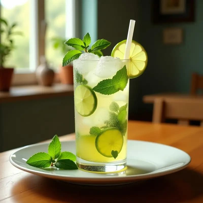 Mojito Cubano Sin Alcohol con Hierbabuena y Limón: Refresco Veraniego en 5 Pasos