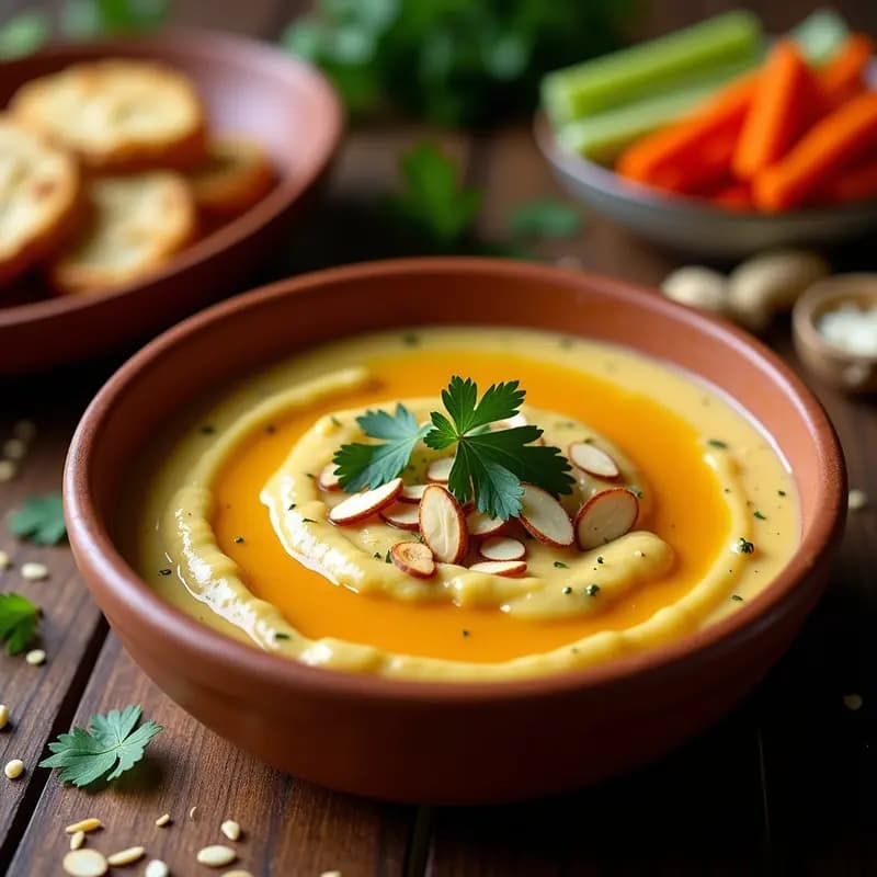 Mojo de Plátano macho con Queso de Cabra y Miel: Aperitivo Canario Gourmet