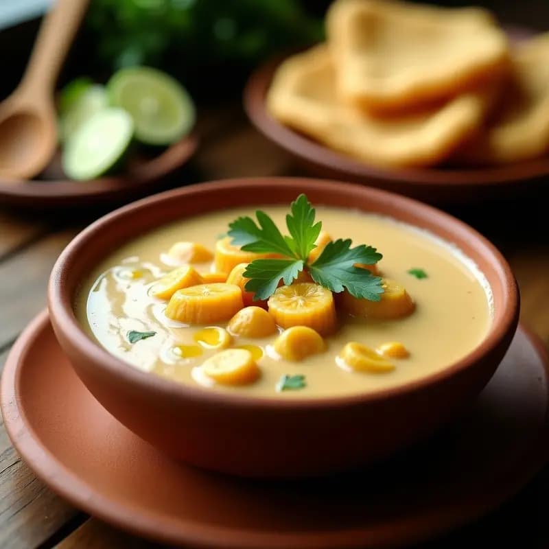 Mojo de Yucca y Plátano Macho: Acompañamiento Venezolano Vegano y Sin Gluten