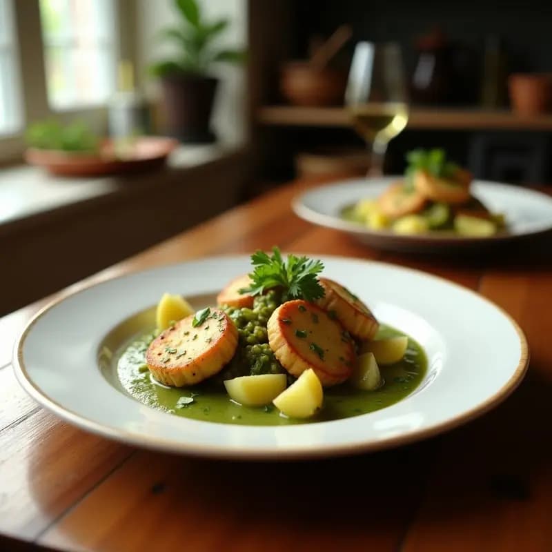 Mollejas en Salsa Verde con Patatas: Receta de Domingo en Familia