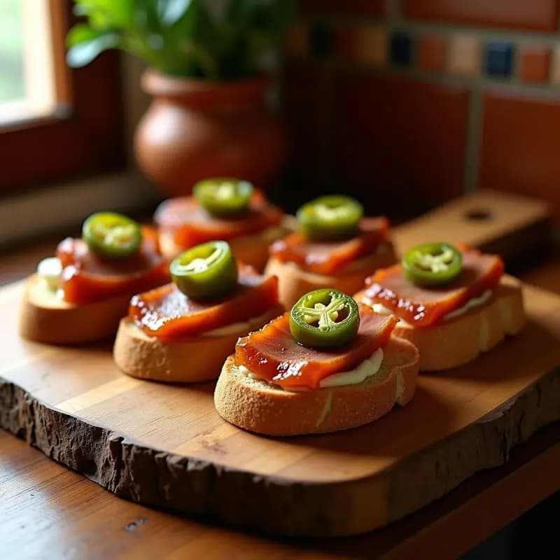 Montaditos de Lomo en Manteca con Pimientos: Tapas Sevillanas Crujientes