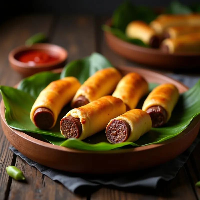Embutidos de Morcilla con Pan de Yuca: Receta Colombiana Tradicional para Desayuno