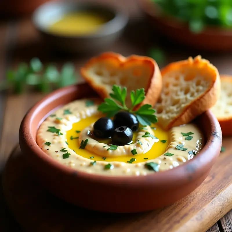 Moretum con Atún: Paté Romano-Andaluz de Atún, Aceitunas y Huevos Duro