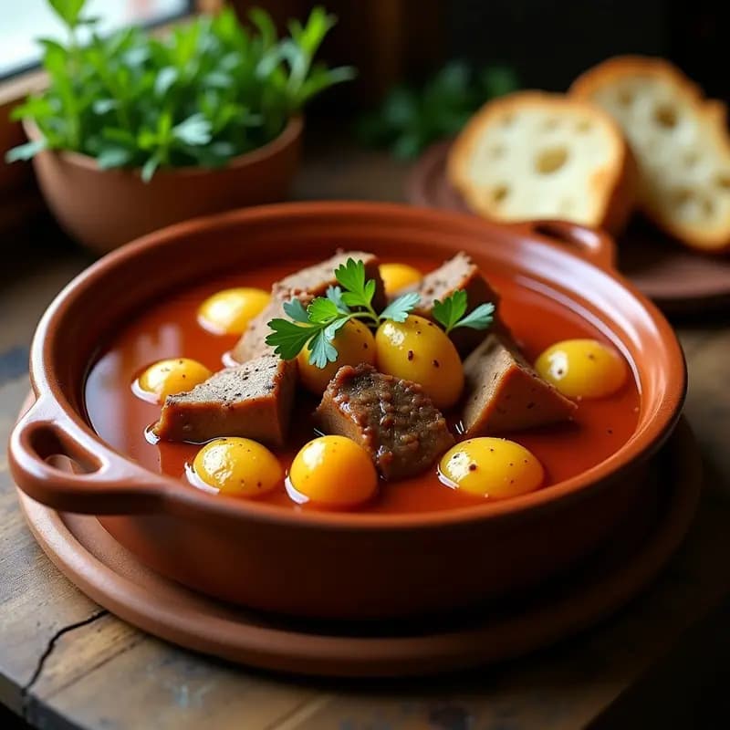 Morro de Cerdo con Patatas y Pimentón: Receta Murciana de Aprovecho Sabrosa