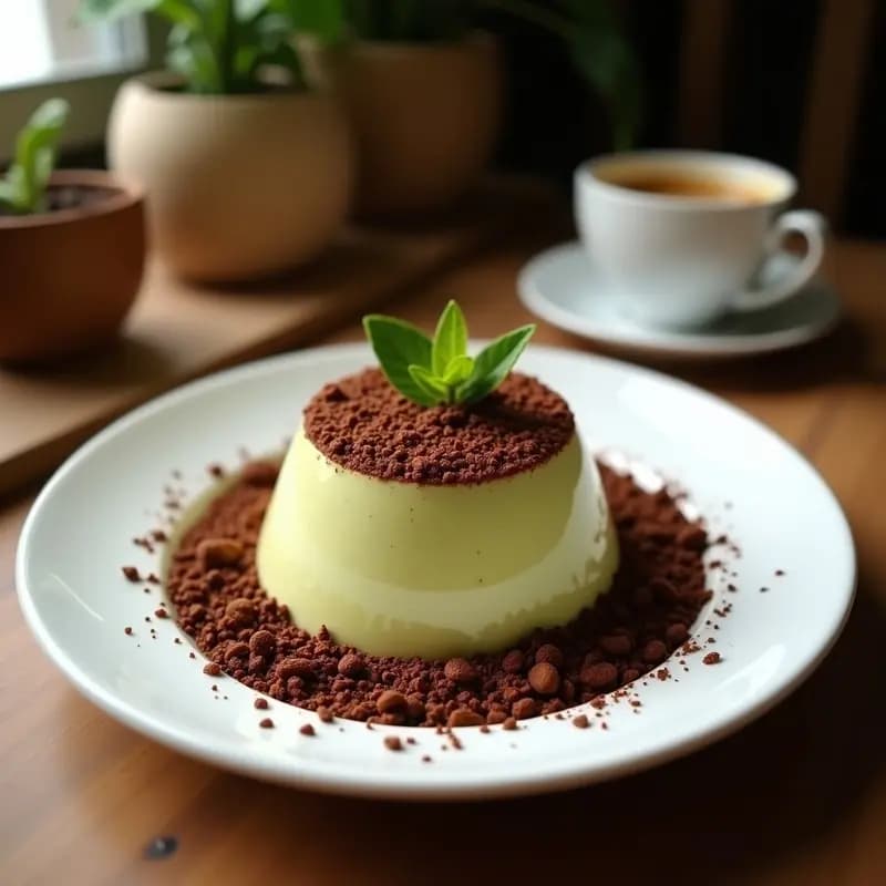 Mousse de Aguacate y Cacao con Crumble de Café: Postre Colombiano Keto