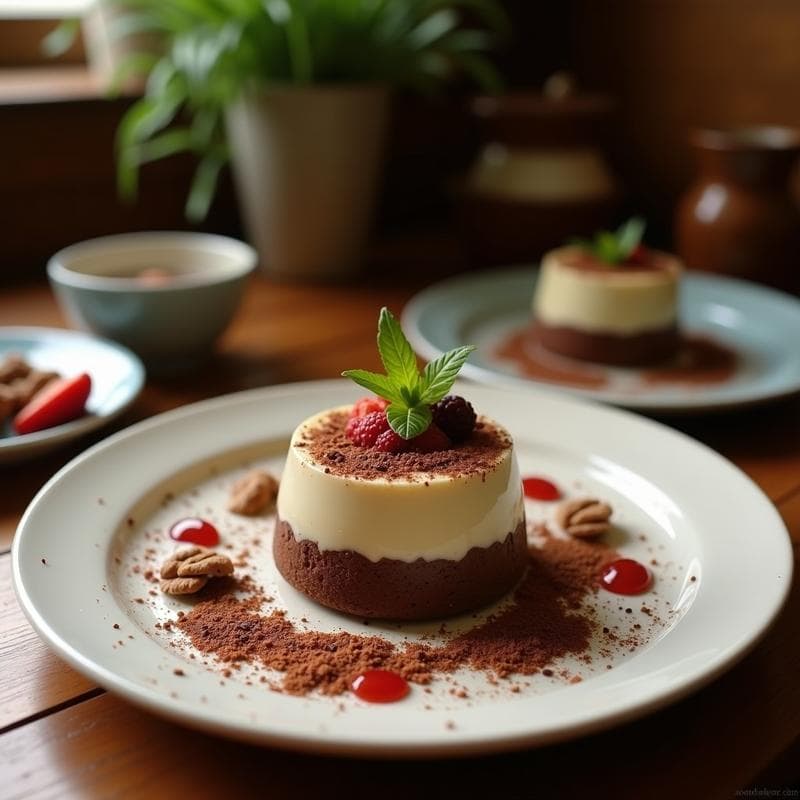 Mousse de Aguacate y Cacao con Capas de Granola de Chía: Postre Vegano Sin Horno