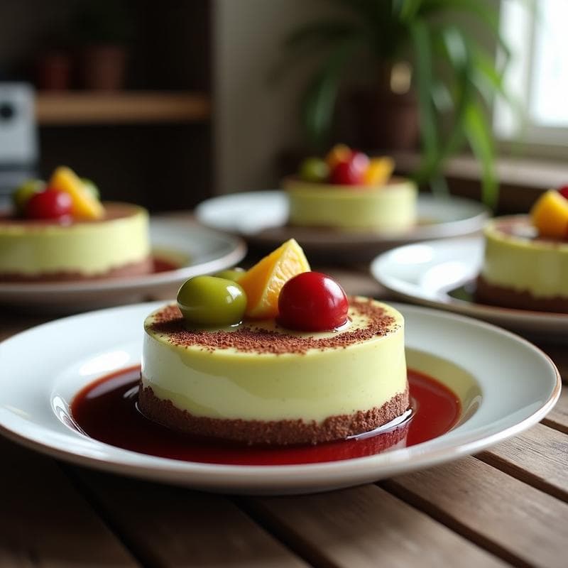 Mousse de Aguacate y Cacao: Postre Chileno Sin Azúcar con Topping de Frambuesas