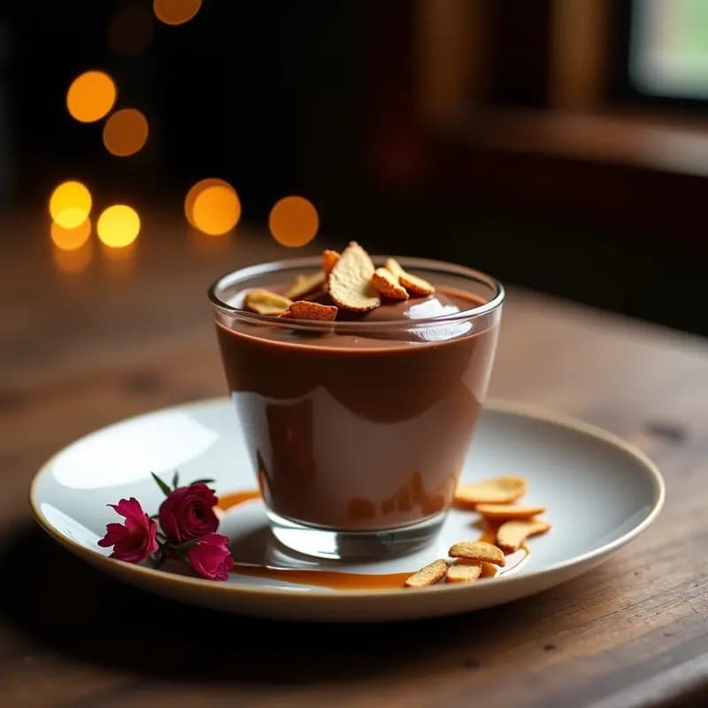 Mousse de Aguacate y Chocolate 100% con Esencia de Ylang-Ylang: Postre Vegano y Afrodisíaco