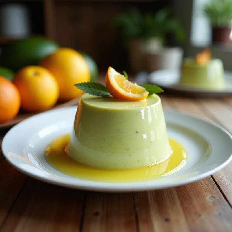 Mousse de Aguacate y Cítricos: Postre Vegano Keto con Textura Sedosa