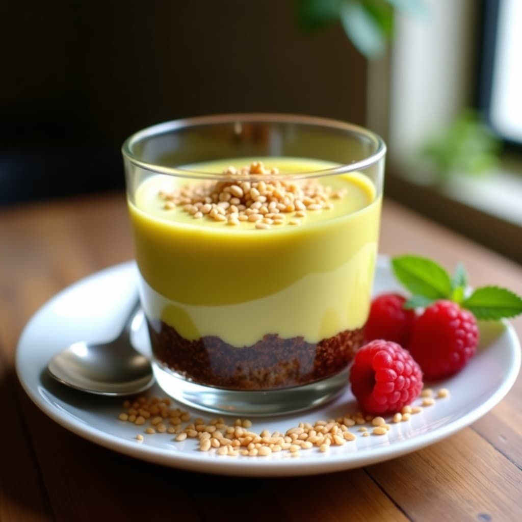 Mousse de Aguacate y Cúrcuma: Postre Colombiano Sin Azúcar con Base de Cacao