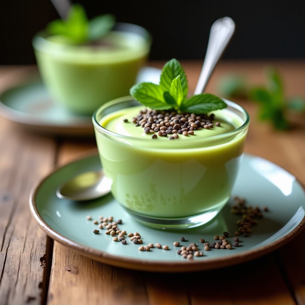 Mousse de Aguacate y Kakadu: Postre Vegano Sin Azúcar con Superalimentos Australianos