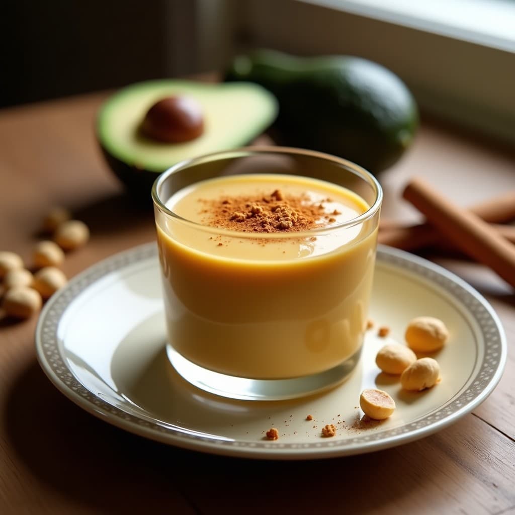 Mousse de Aguacate y Lúcuma con Cacahuetes: Postre Andino Sin Azúcar