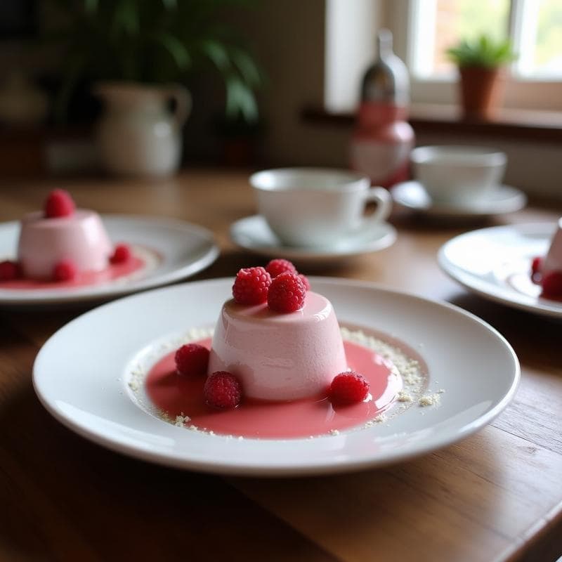 Mousse de Aquafaba y Frambuesas con Toque de Rosa: Postre Vegano Sin Horno