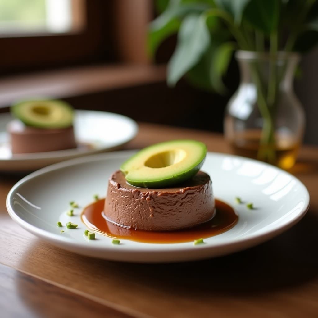 Mousse de Chocolate y Aguacate con Sirope de Agave: Postre Vegano Sin Culpa en 10 Minutos