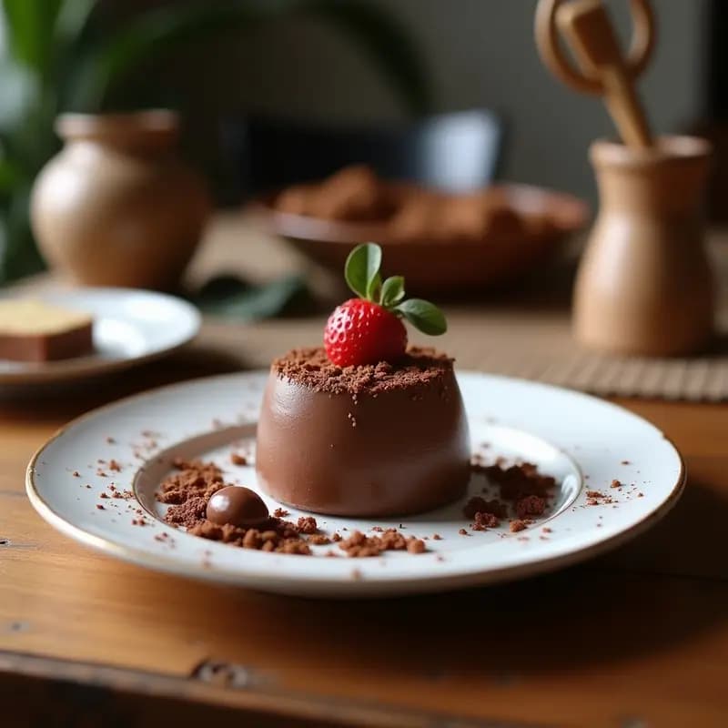 Mousse de Chocolate y Ajuí: Postre Peruano Sin Azúcar y con Superalimento Andino