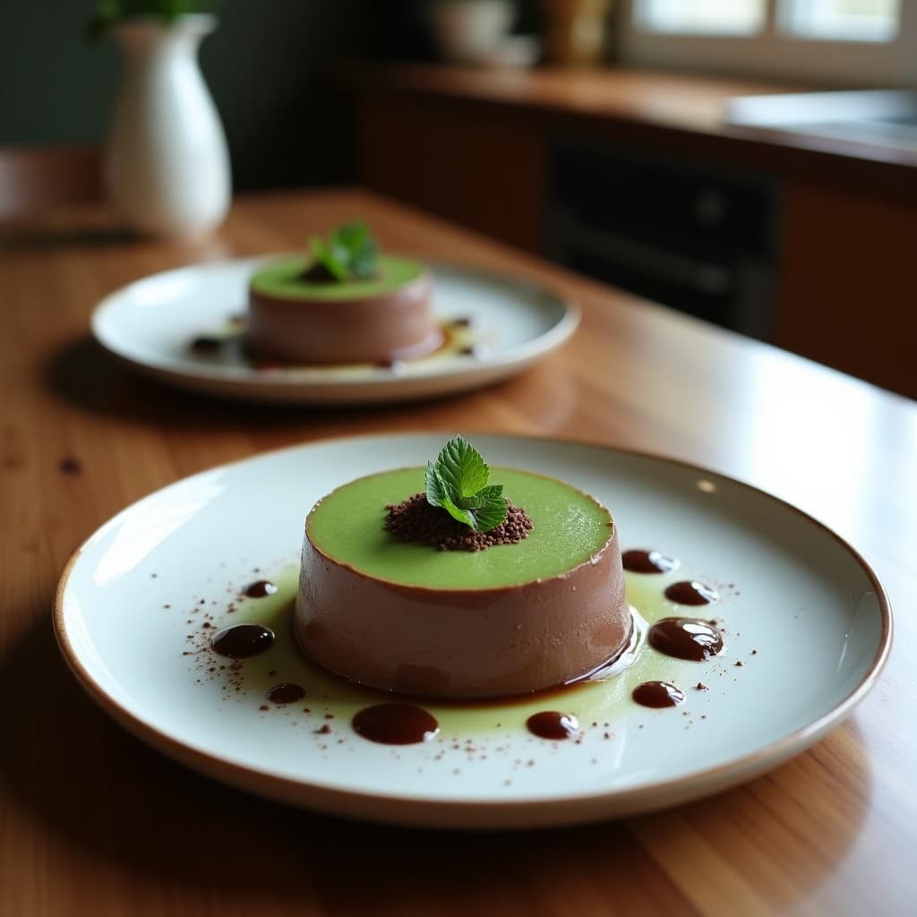 Mousse de Chocolate y Alga Espirulina: Postre Vegano y Rico en Hierro