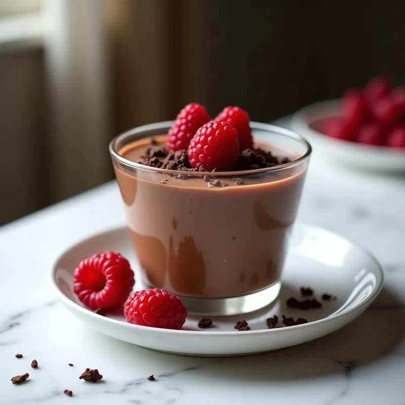 Mousse de Chocolate y Avena: Postre Saludable con Solo 3 Ingredientes