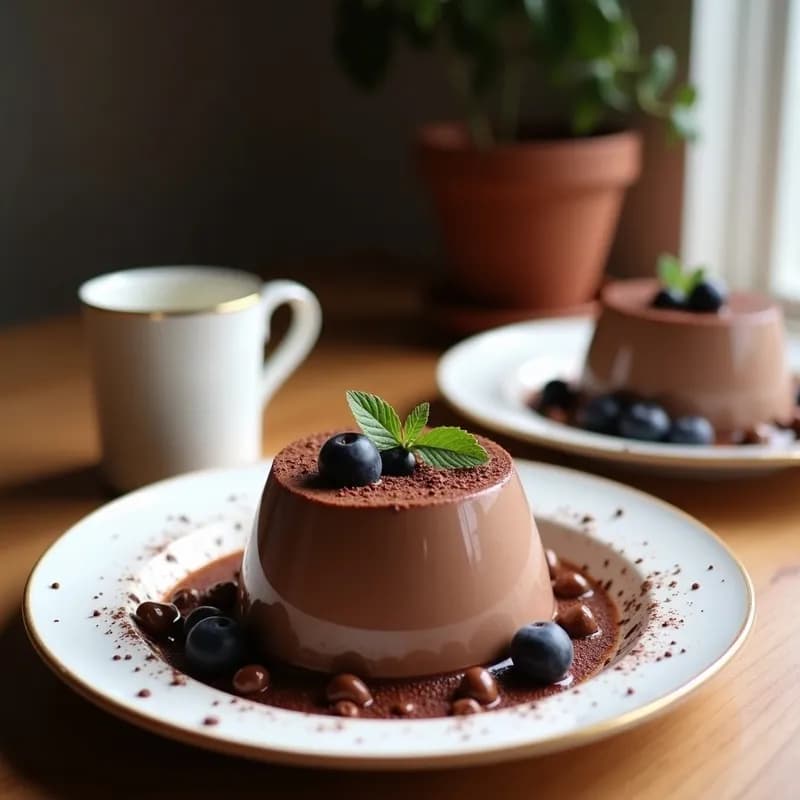 Mousse de Chocolate y Avena: Receta Proteica Sin Harina en 10 Minutos