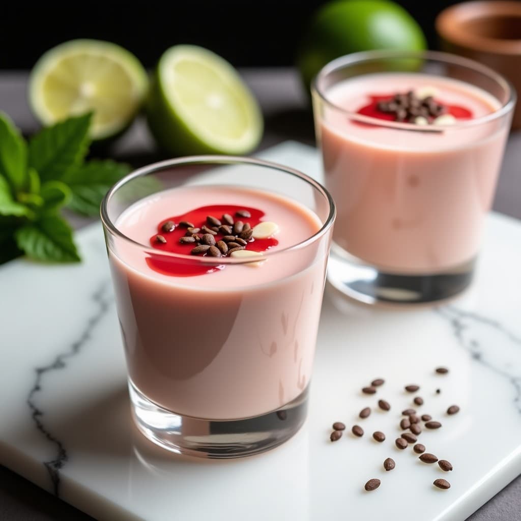Mousse de Guayaba y Queso Crema de Anacardos: Postre Brasileiro Sin Lácteos