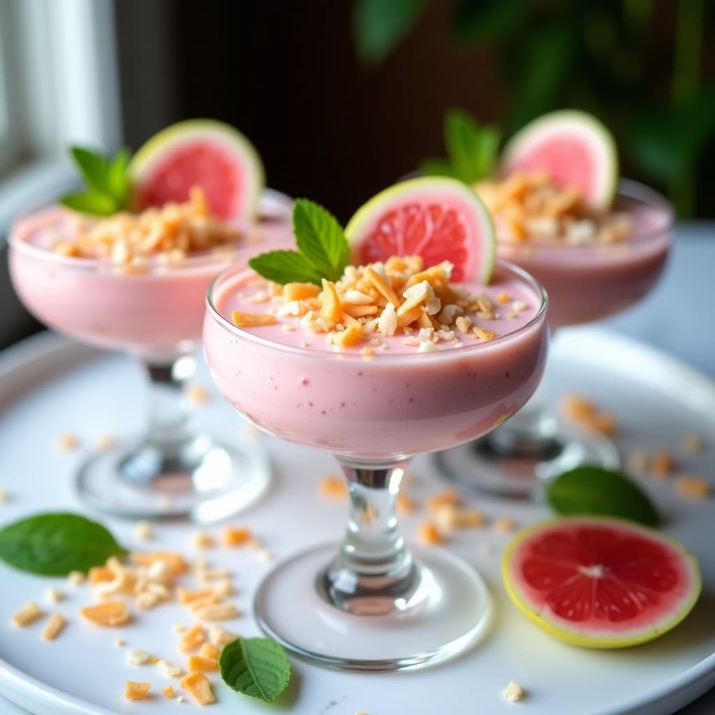 Mousse de Guayaba y Queso Mascarpone: Postre Brasileiro Sin Horno en 3 Ingredientes