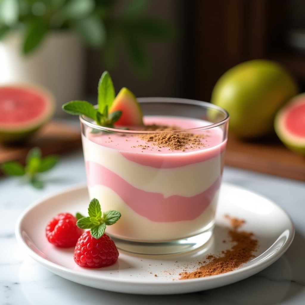 Mousse de Guayaba y Queso Ricotta: Postre Colombiano Sin Horno y Bajo en Calorías