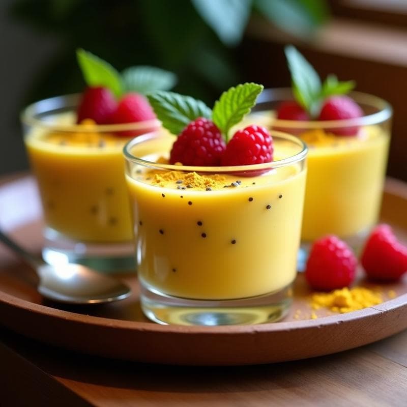 Mousse de Lúcuma y Cúrcuma: Postre Antiinflamatorio Peruano Sin Lácteos en 15 Minutos