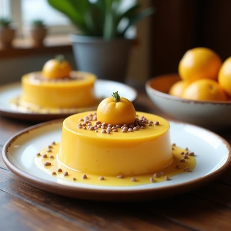 Mousse de Mango y Coco con Semillas de Chía: Postre Vegano y Sin Azúcar