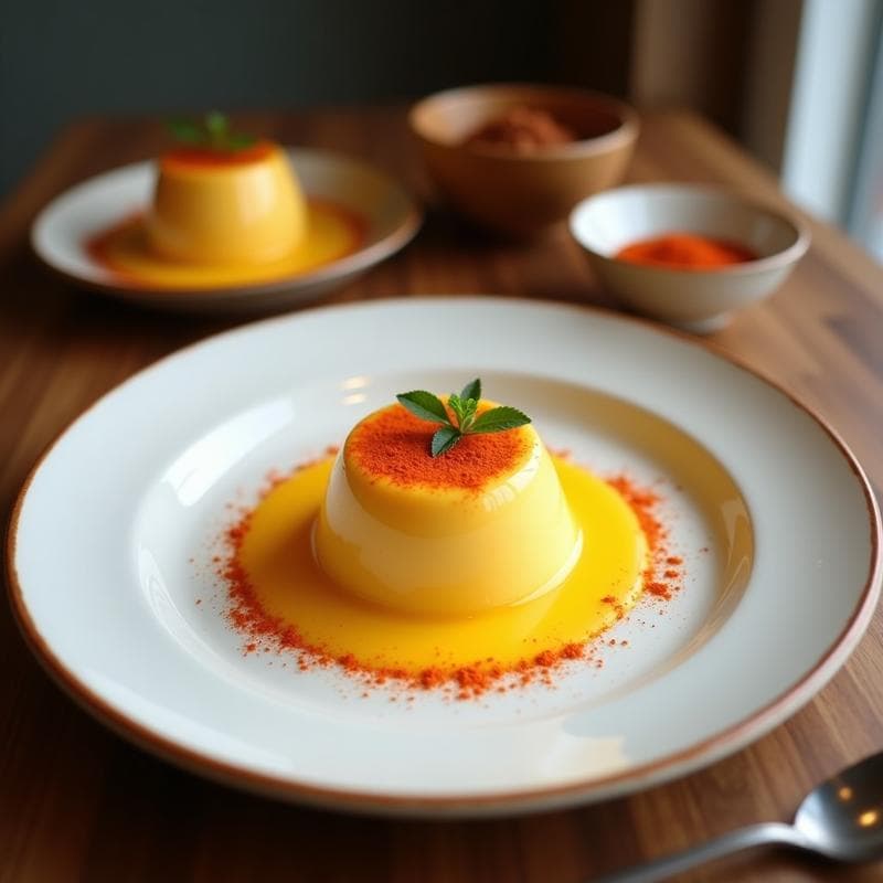 Mousse de Mango y Coco: Postre Sin Azúcar con AgarAgar y Toque de Chile en Polvo