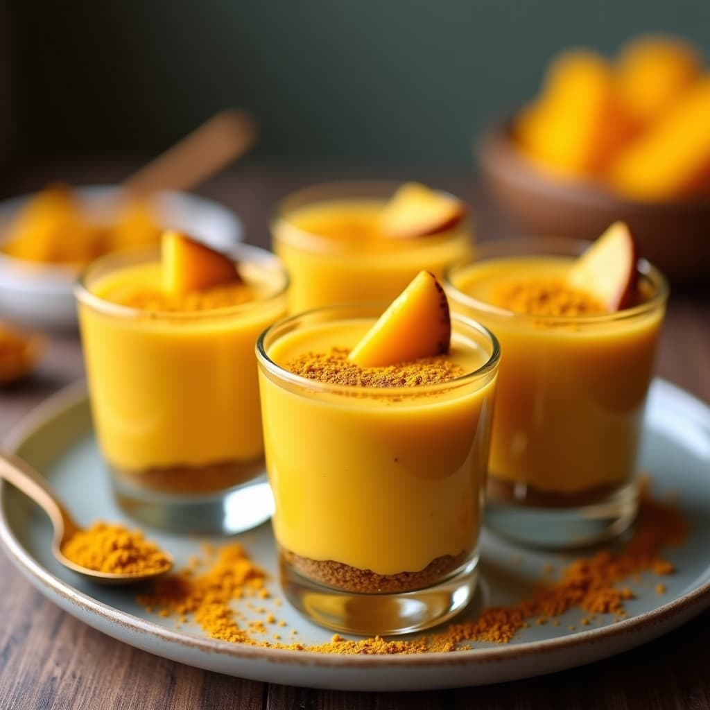 Mousse de Mango y Cúrcuma con Base de Aquafaba: Postre Vegano y Antioxidante