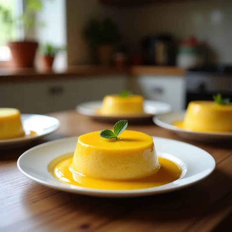 Mousse de Mango y Limón Kaffir: Postre Tailandés Vegano y Sin Lactosa