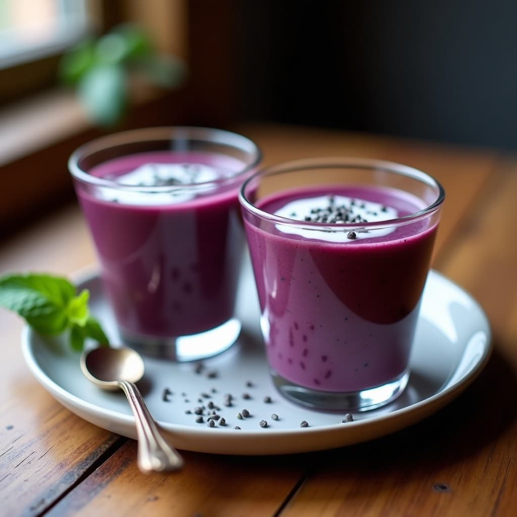 Mousse de Maqui y Chía: Postre Chileno Antioxidante en 3 Ingredientes