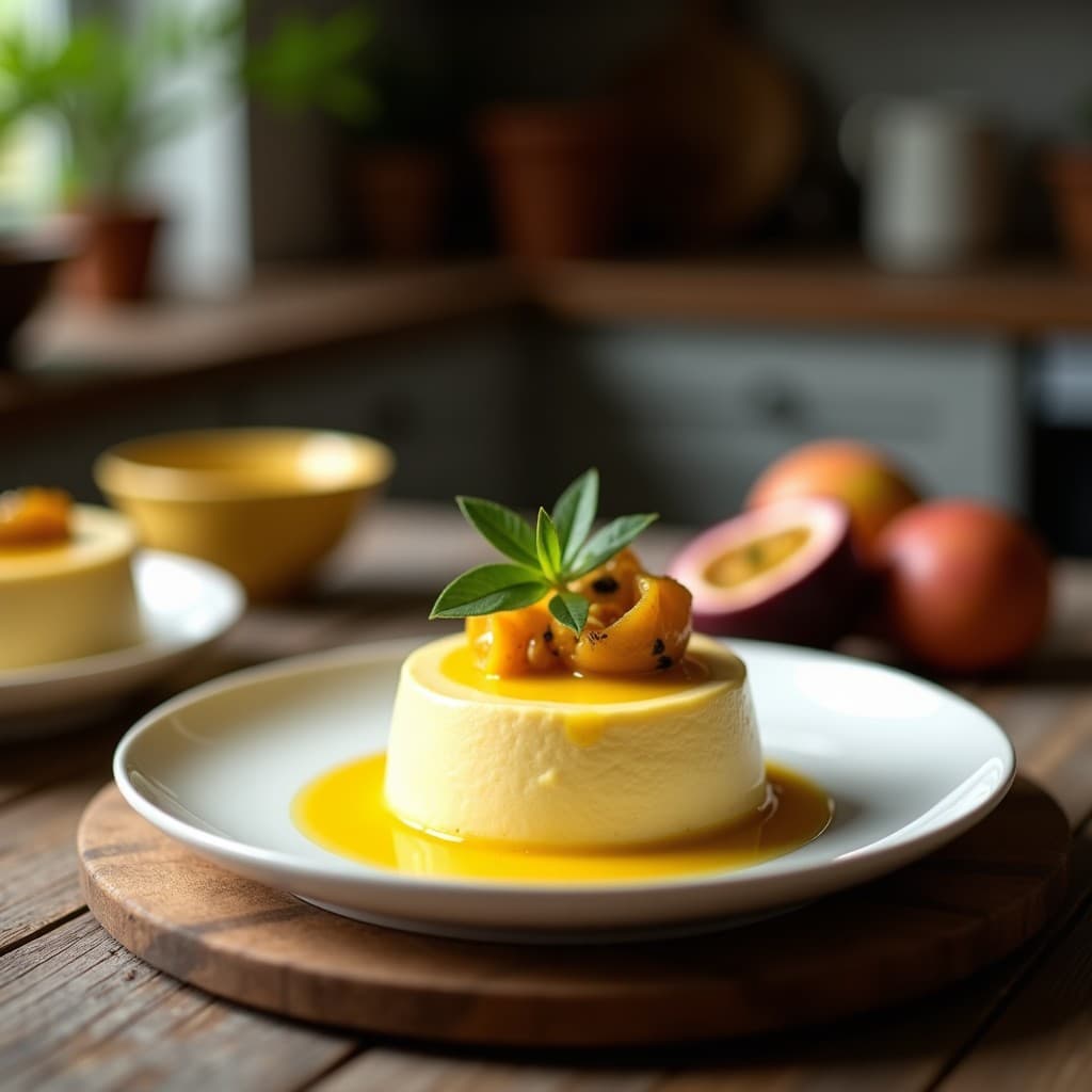 Mousse de Maracuyá y Aceite de Oliva: Postre Brasileño Sin Azúcar con Toque Mediterráneo
