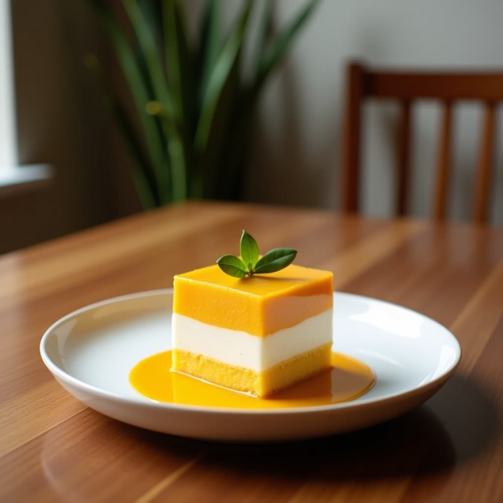 Mousse de Maracuyá y Chía con Capas de Coco Rallado: Postre Vegano Sin Cocción