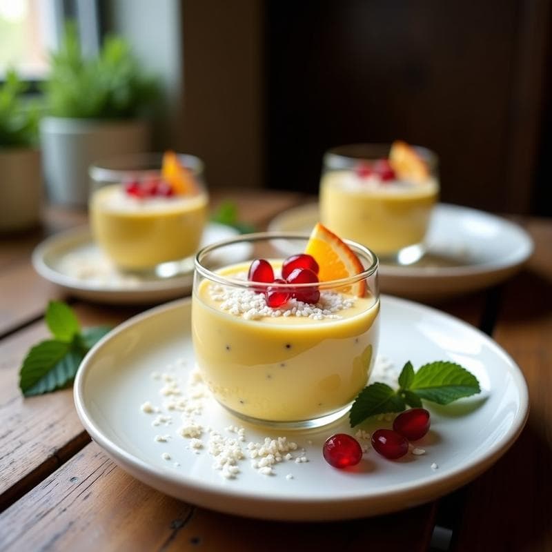 Mousse de Maracuyá y Chía: Postre Vegano Sin Horno y Alto en Fibra