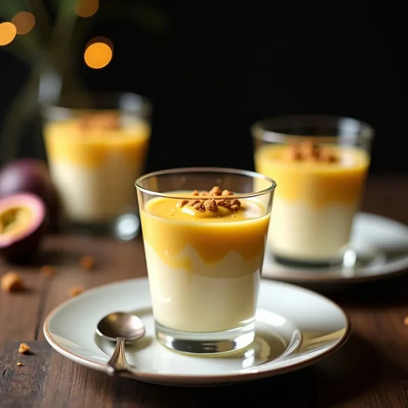 Mousse de Maracuyá y Chocolate Blanco: Postre Brasileño Sin Lactosa en 5 Ingredientes