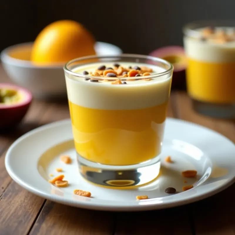 Mousse de Maracuyá y Chocolate Blanco: Postre Latinoamericano Ligero Sin Horno
