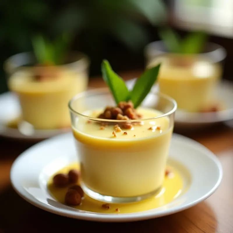 Mousse de Maracuyá y Leche de Avellanas: Postre Brasileño Sin Lácteos y Sin Azúcar