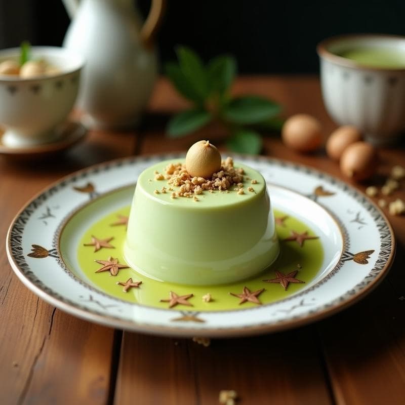 Mousse de Matcha y Leche de Coco: Postre Vegano Sin Lácteos y Antioxidante