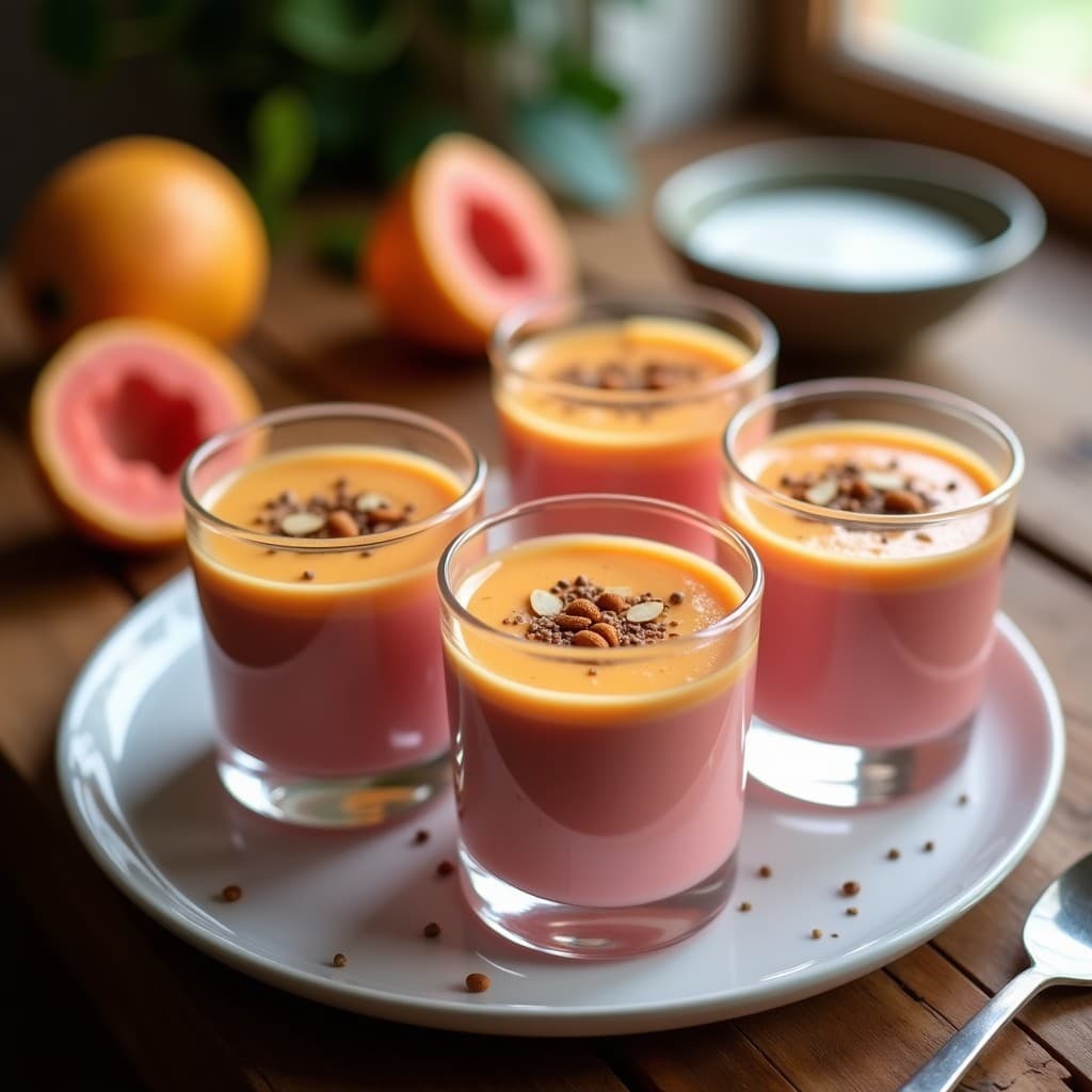 Mousse de Pitahaya Rosa y Cúrcuma: Postre Mexicano Antioxidante Sin Azúcar en Thermomix